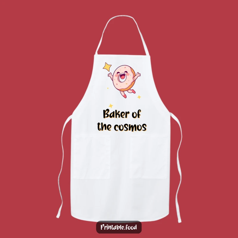 Funny Doughnut Apron - Hilarious Kitchen Treat Lover