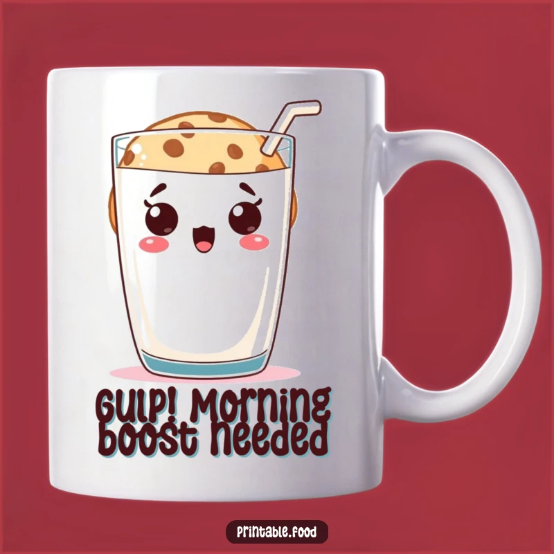 Funny Cookie Milk Surprise Mug: Shockingly Delicious Humor for a Perfect Gift