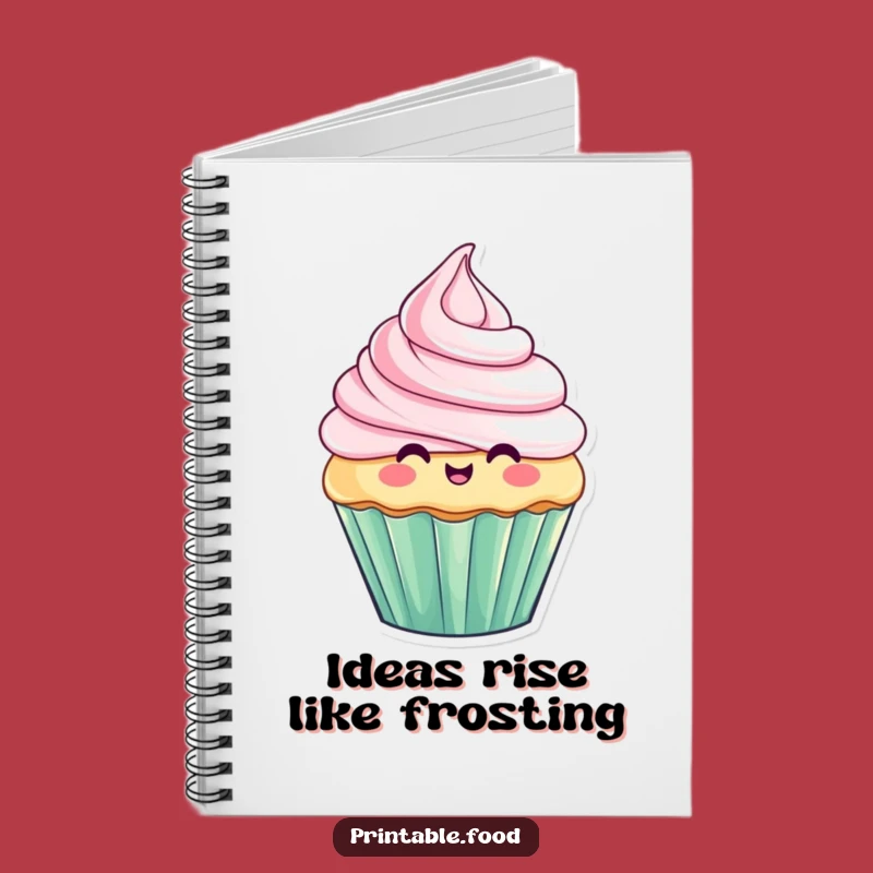 Funny Cupcake Frosting Notebook - Hilarious Baking Journal, Perfect Funny Gift