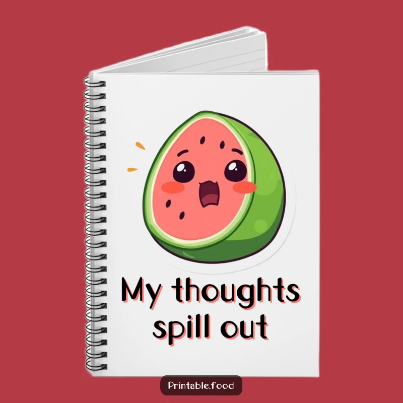 Funny Watermelon Surprise Notebook: Jot Down Surprising Ideas