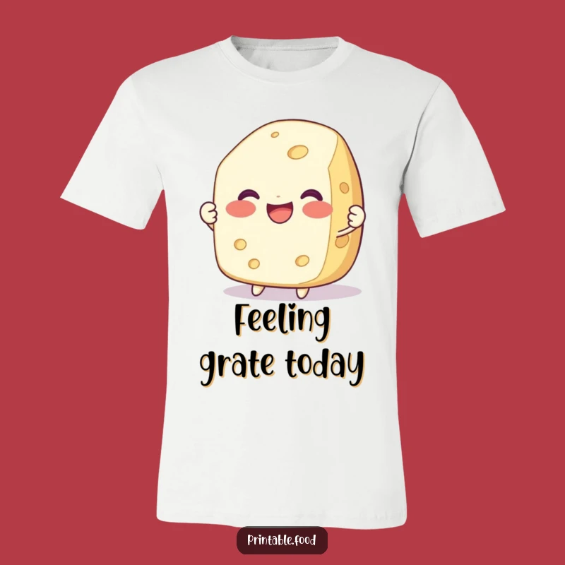 Funny Delighted Cheese Pull T-Shirt - Hilarious Dairy Apparel Gift