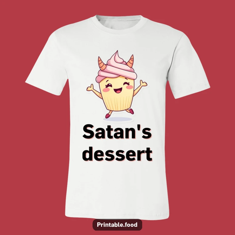 Funny Cupcake Horns T-Shirt: Express Your Fun Side with this Hilarious Design, Perfect Gift!