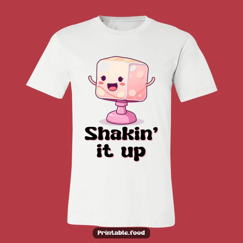 Funny Jelly Cube T-Shirt: Bounce With Excitement